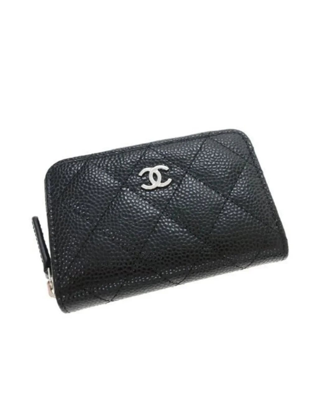 Chanel Caviar Quilted Coin Purse